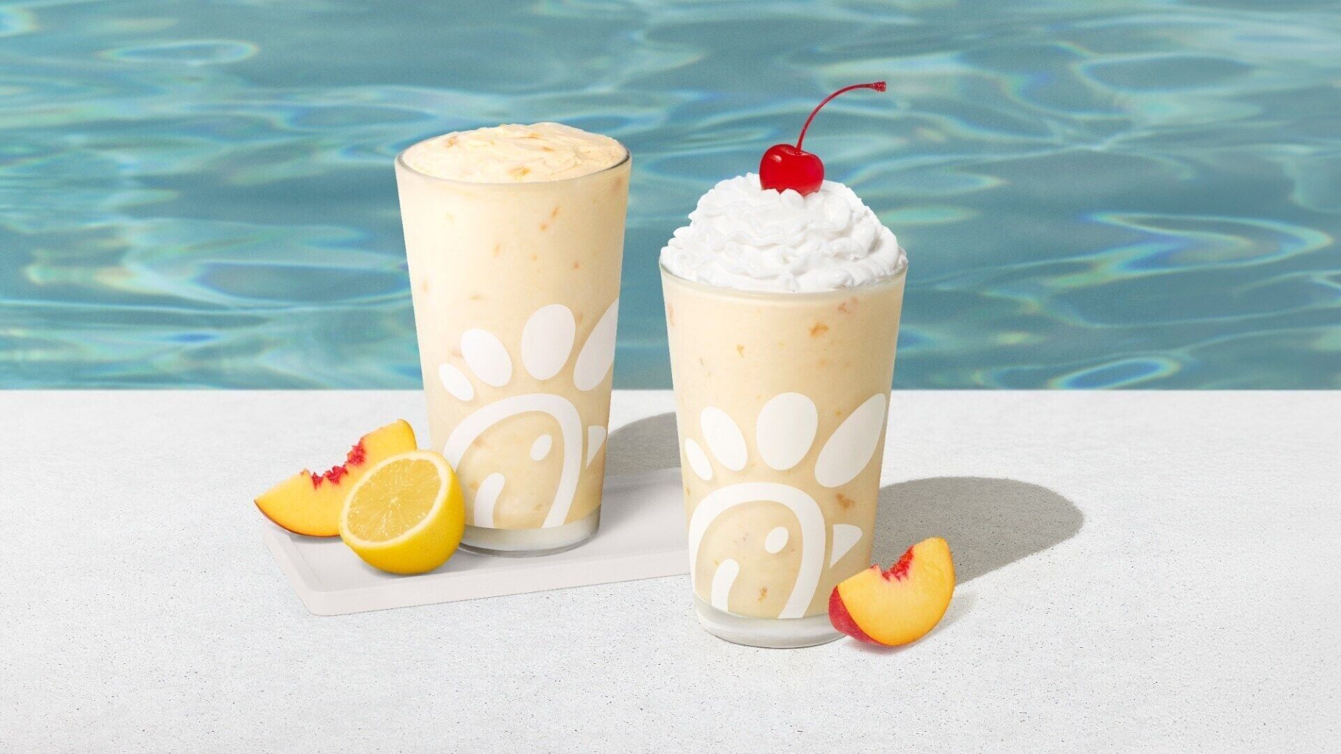 The Peach Milkshake and Peach Frosted Lemonade return to menus nationwide for a limited time.