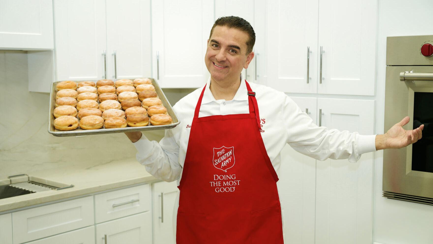 Buddy Valastro Partners With The Salvation Army To Spread Joy Nationwide for National Donut Day