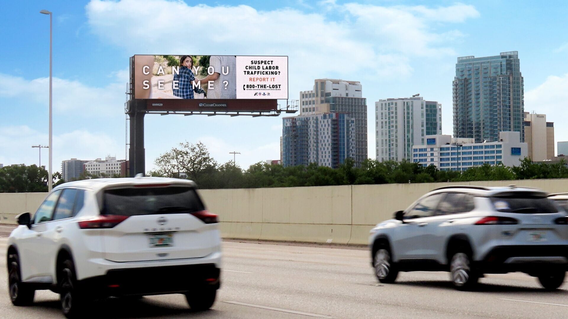 Compass Connections, A21, Clear Channel Outdoor and Union Pacific Launch Anti-Human Trafficking Billboard Campaign