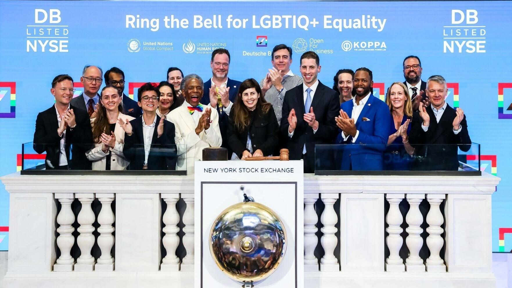 Deutsche Bank at the NYSE on June 29
