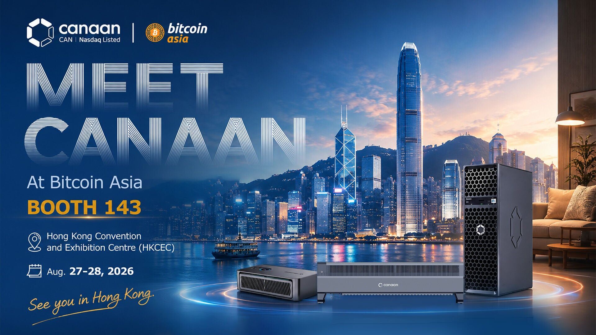 Meet Canaan at Bitcoin Asia