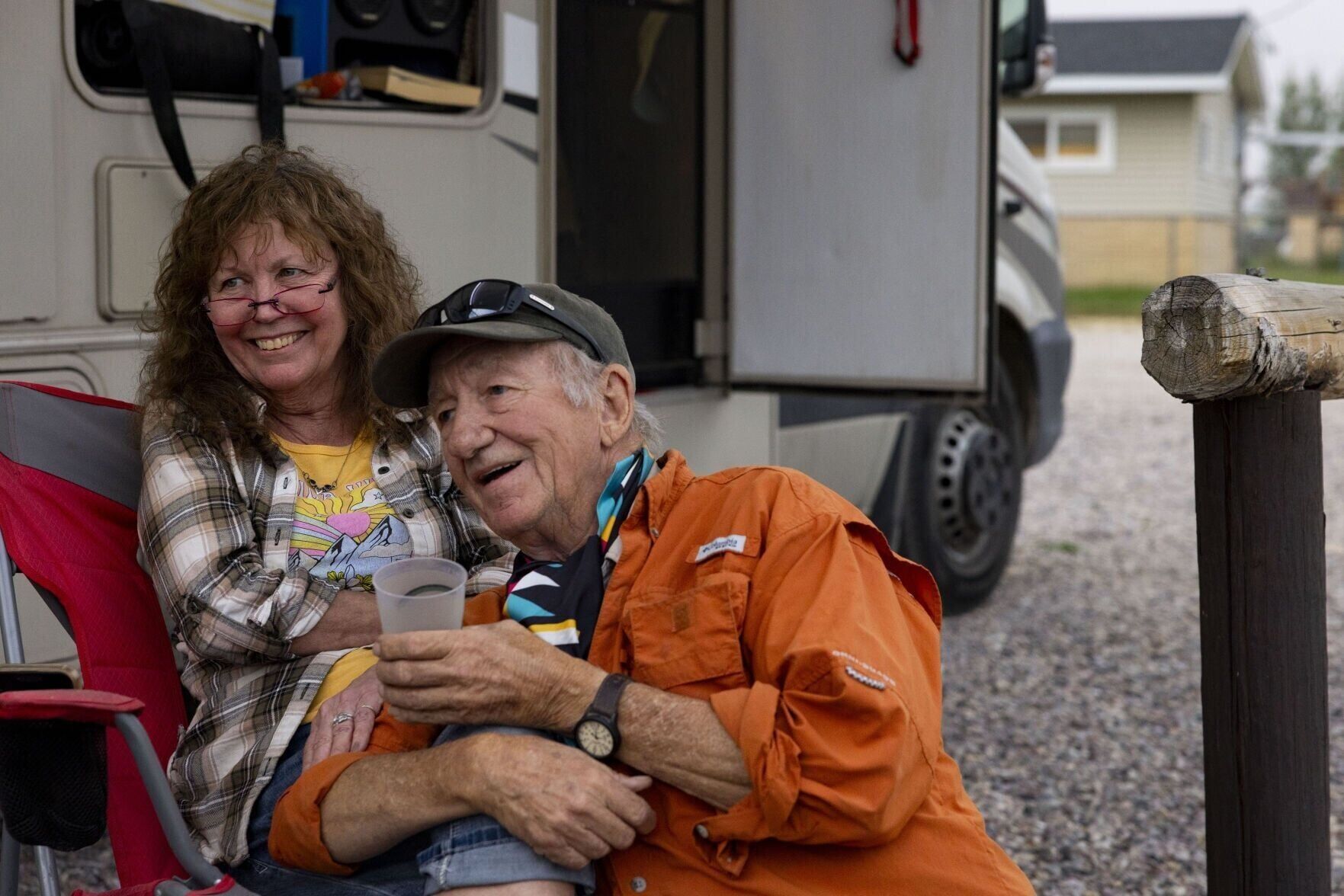 Evacuees from the Sand Creek fire
