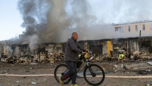 AFP reporters in Kyiv heard fresh explosions ringing out in the early hours of Tuesday