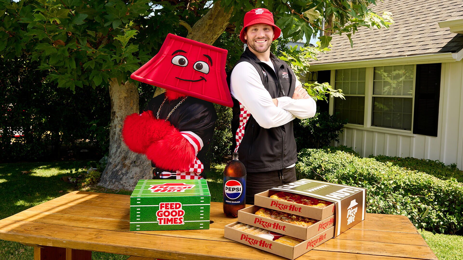 PIZZA HUT TEAMS UP WITH PEPSI® AND JOSH ALLEN TO REMIND FANS GAMEDAY STARTS WITH THE HUT