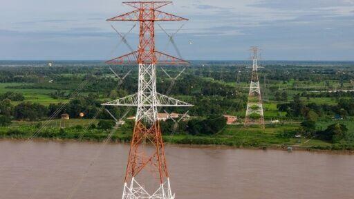 Laos exported around two-thirds of its total generated electricity in 2023, the World Bank says