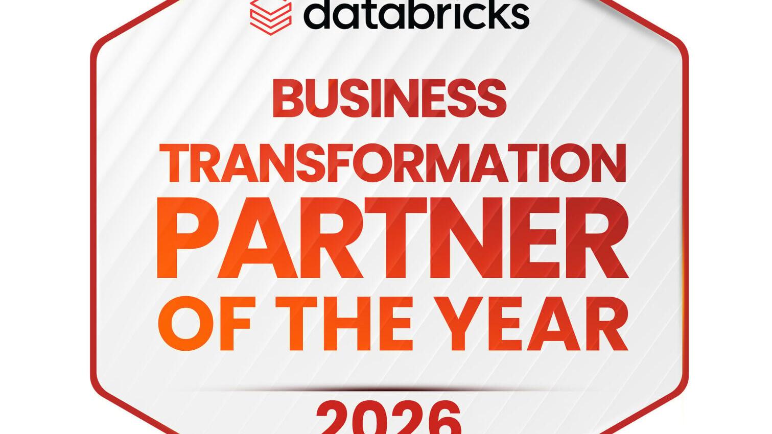 Tredence Named 2026 Databricks Business Transformation Partner of the Year