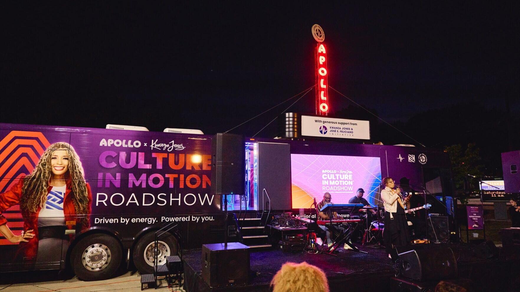 Apollo x Kwanza Jones presenta Culture In Motion en vivo en el evento comunitario Hayti el 8 de mayo de 2026, impulsado por SUPERCHARGED®