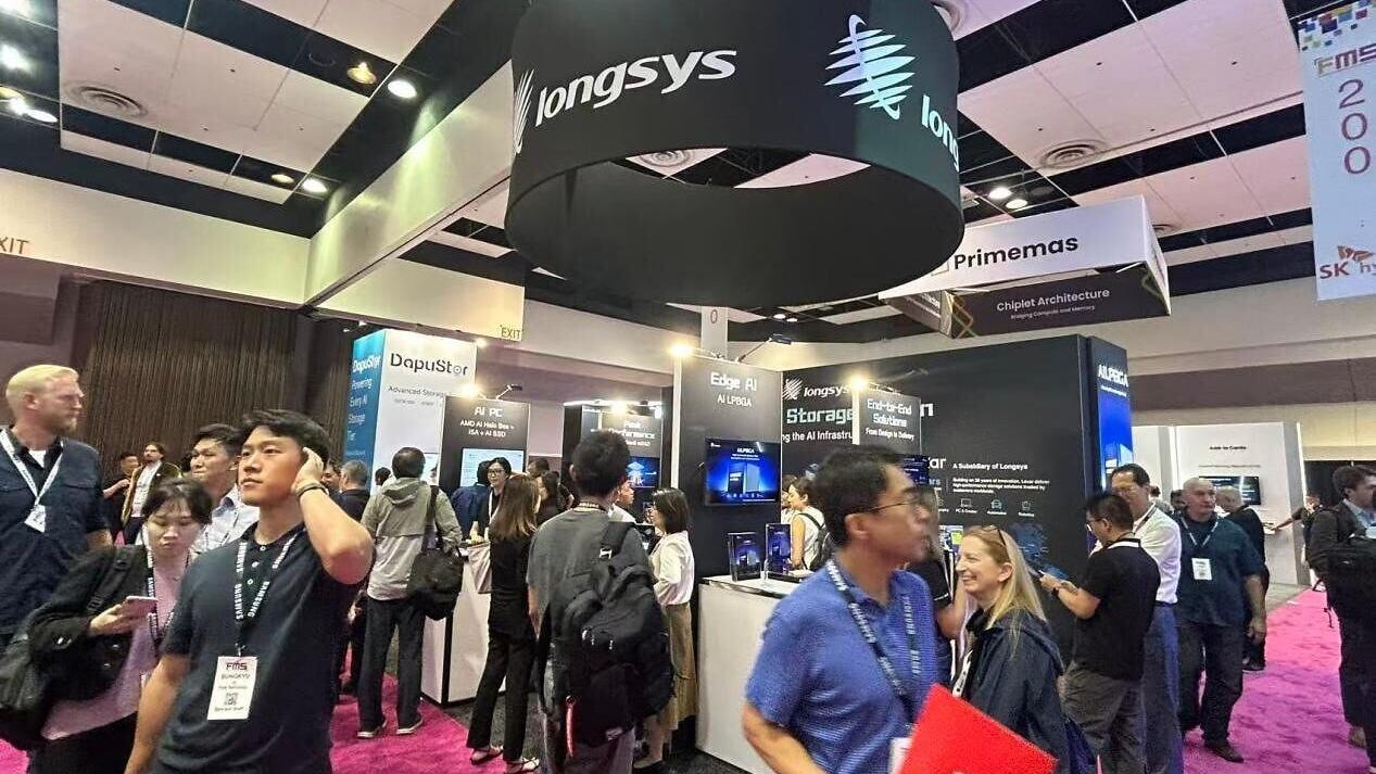 Longsys (301308.SZ) is presenting its "Edge AI Storage Fusion" showcase at the Future of Memory and Storage (FMS) 2026