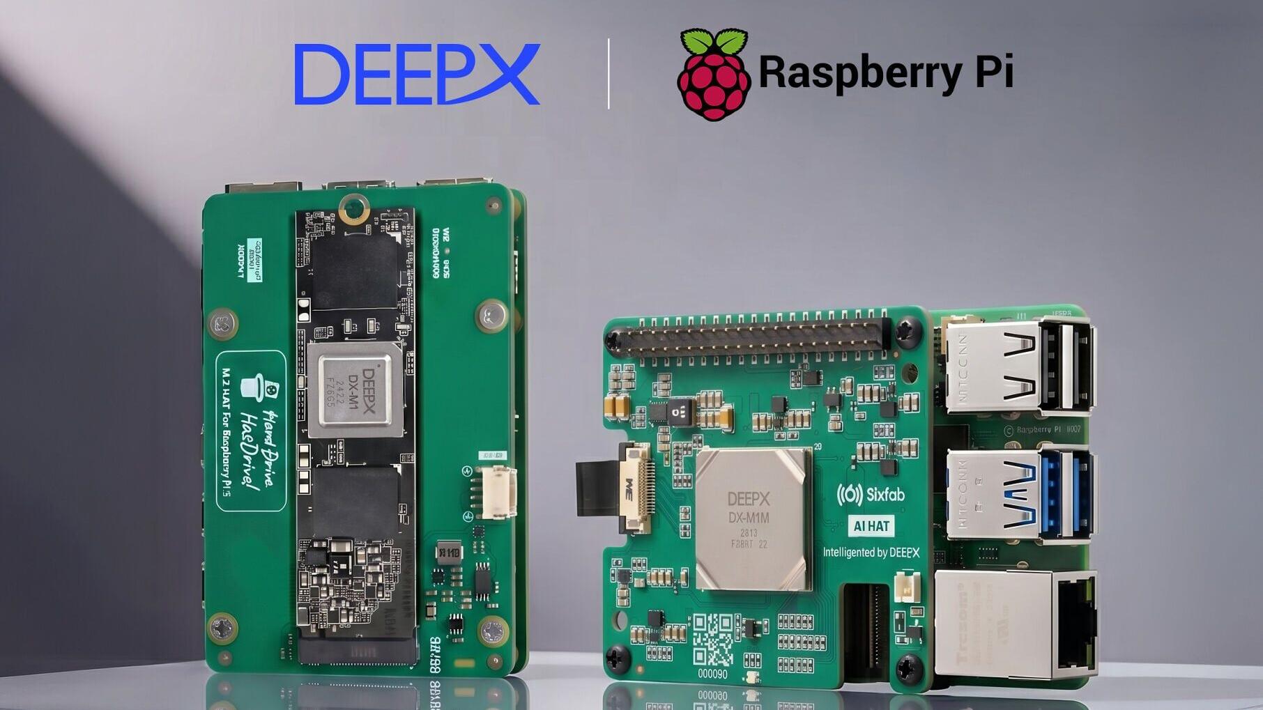 DEEPX Ultra-Low-Power AI Acceleration Module for Raspberry Pi 5