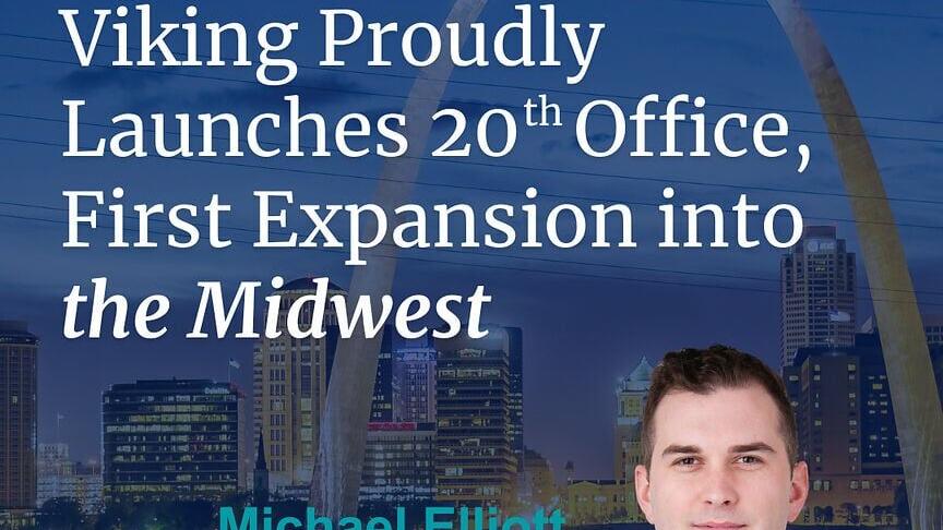 Viking proudly launches 20th office and first expansion into the Midwest.