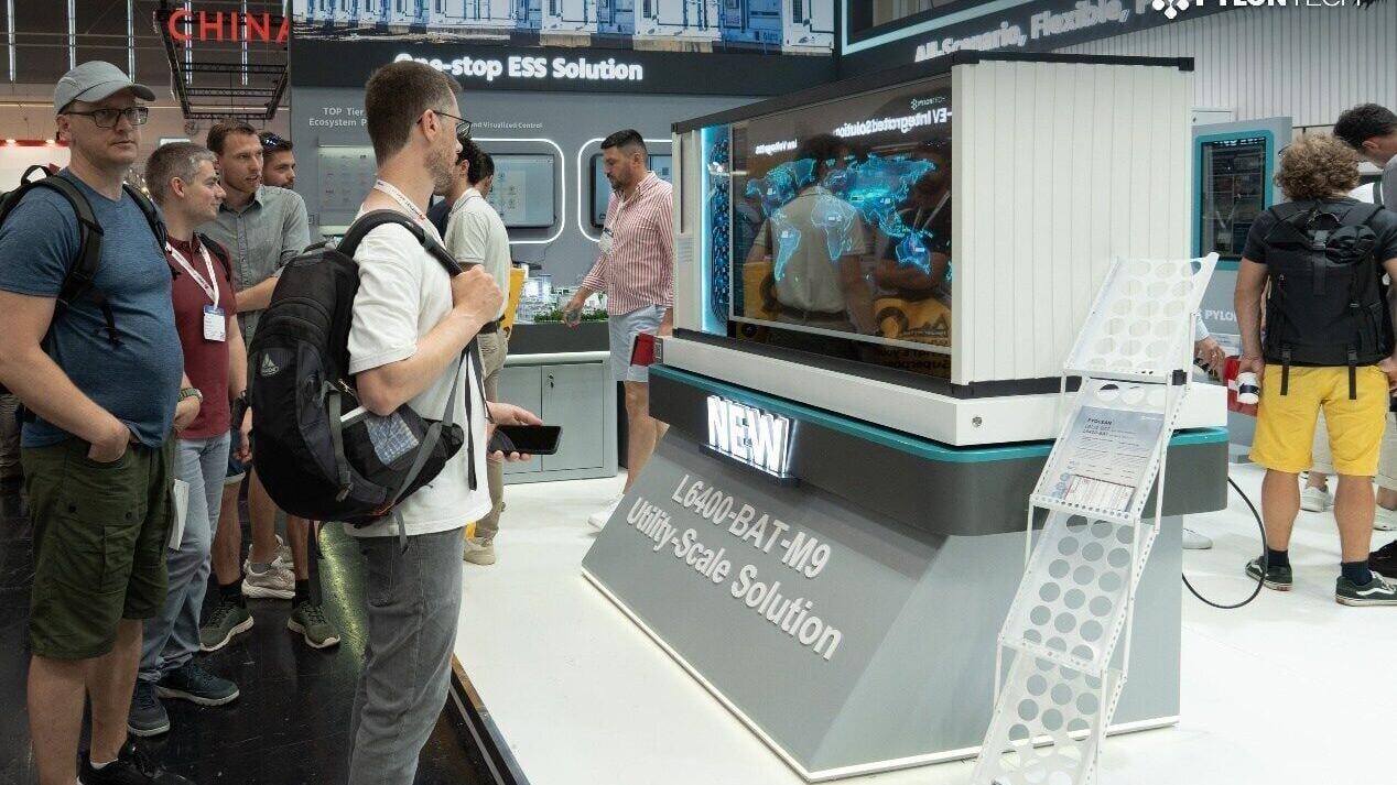 Pylontech unveils 6.4MWh Utility-scale ESS