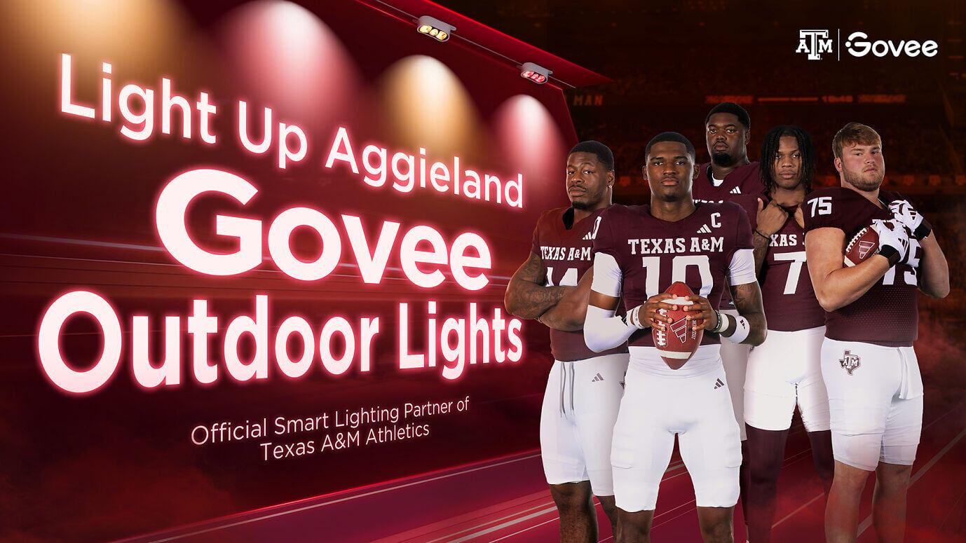 Govee and Texas A&amp;M Athletics Announce Official Smart Lighting Partnership