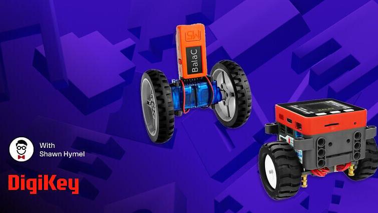 DigiKey and Shawn Hymel will guide webinar attendees through training a self-balancing robot using reinforcement learning (RL) and deploying it on real hardware during a free webinar on Thursday, Aug. 13. A corresponding video series will reinforce the ...