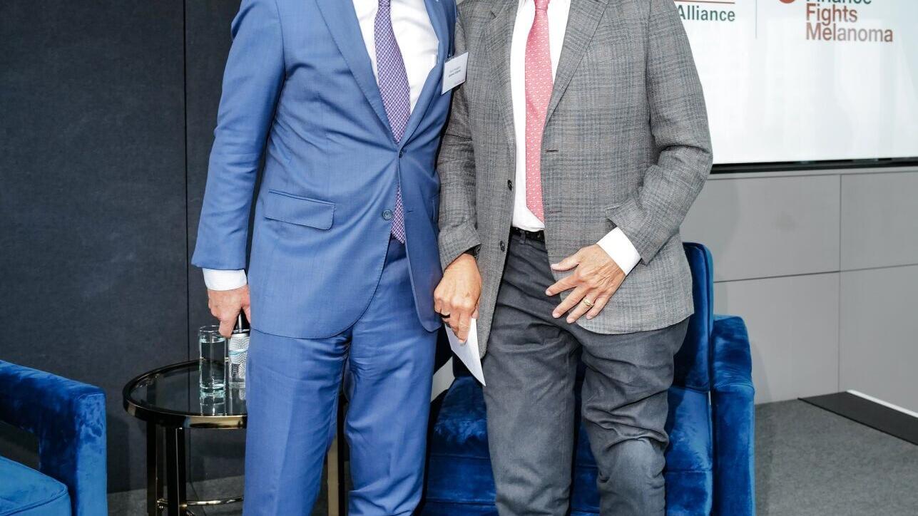 David Hodgson, Vice Chairman of General Atlantic, and Michael Milken