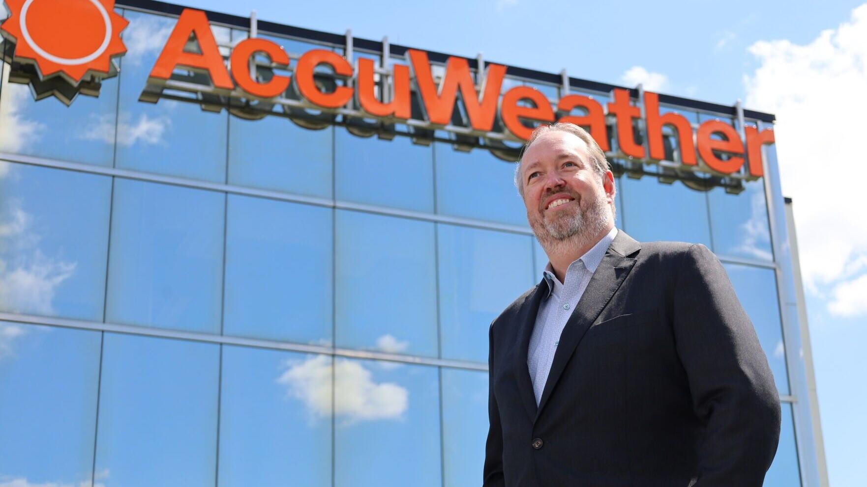 Steven R. Smith, CEO of AccuWeather, named national finalist for the EY Entrepreneur Of The Year® after winning the Greater Philadelphia region