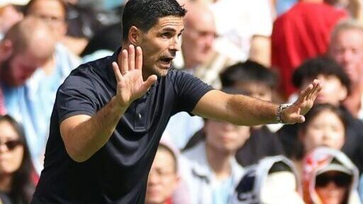 Arsenal manager Mikel Arteta