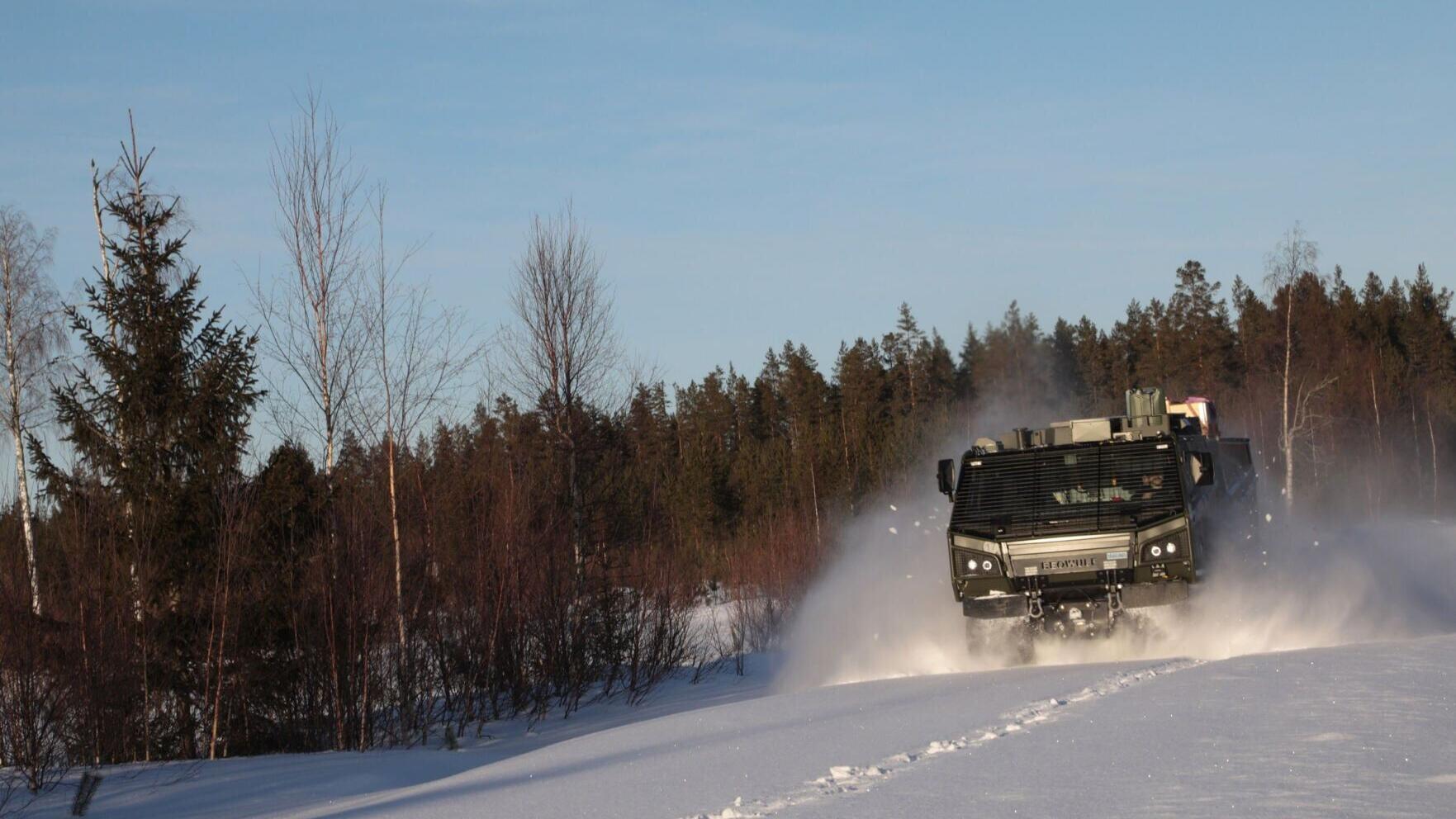 BAE Systems has completed the delivery of 19 Cold Weather All-Terrain Vehicles to the U.S. military, including the Vermont National Guard Army Mountain Warfare School. (Credit: BAE Systems)