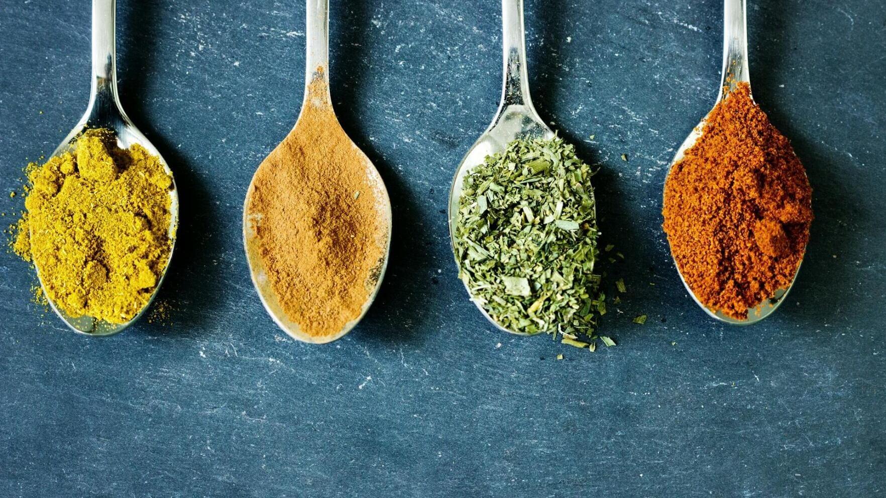 Without spices, our meals would have less color and flavor.
