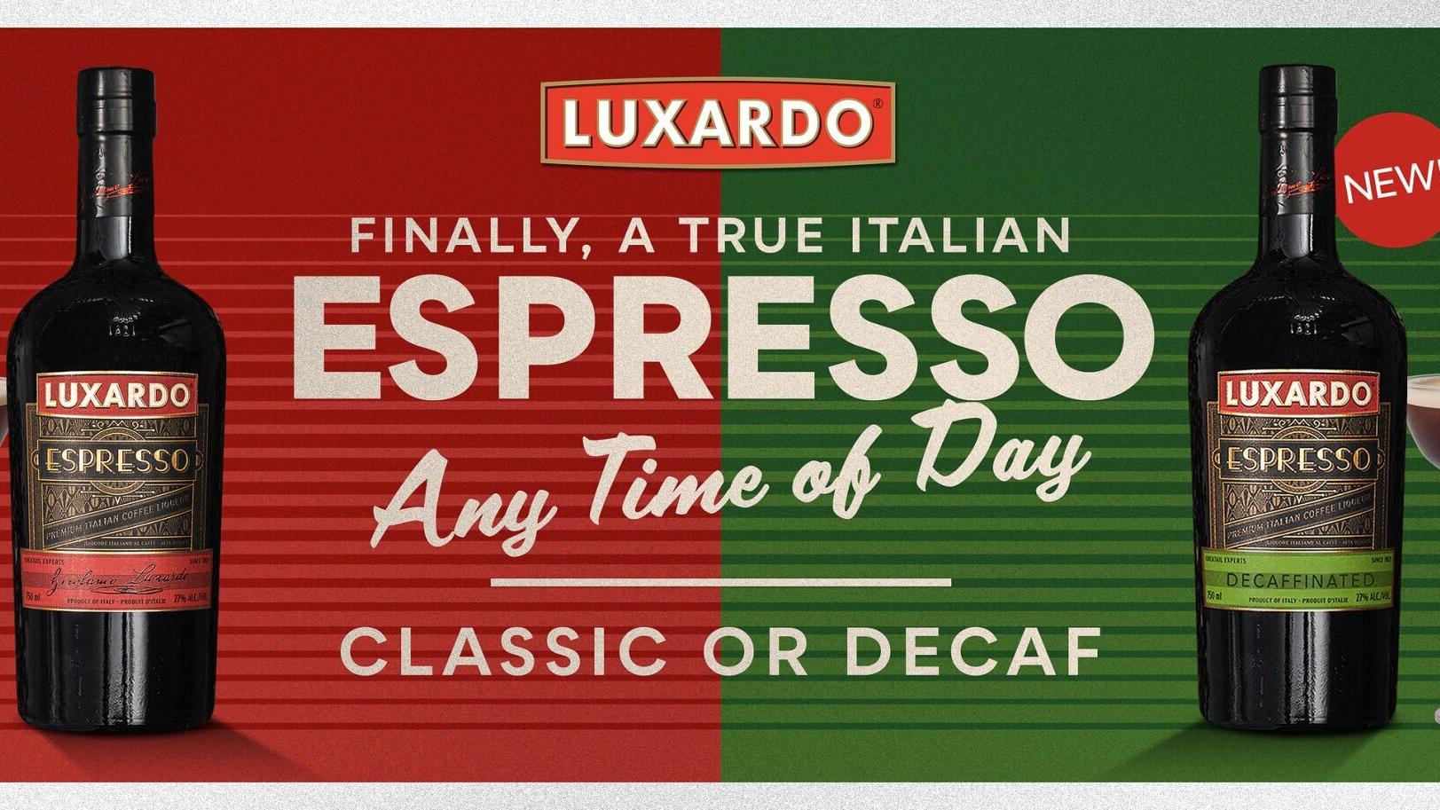 Luxardo Espresso &amp; Decaf Espresso liquers are ultra-premium Italian coffee liqueurs crafted using real espresso beans and a time-intensive heated infusion process. Allowing for cocktails any way, any time of day - without having to compromise flavor or ...