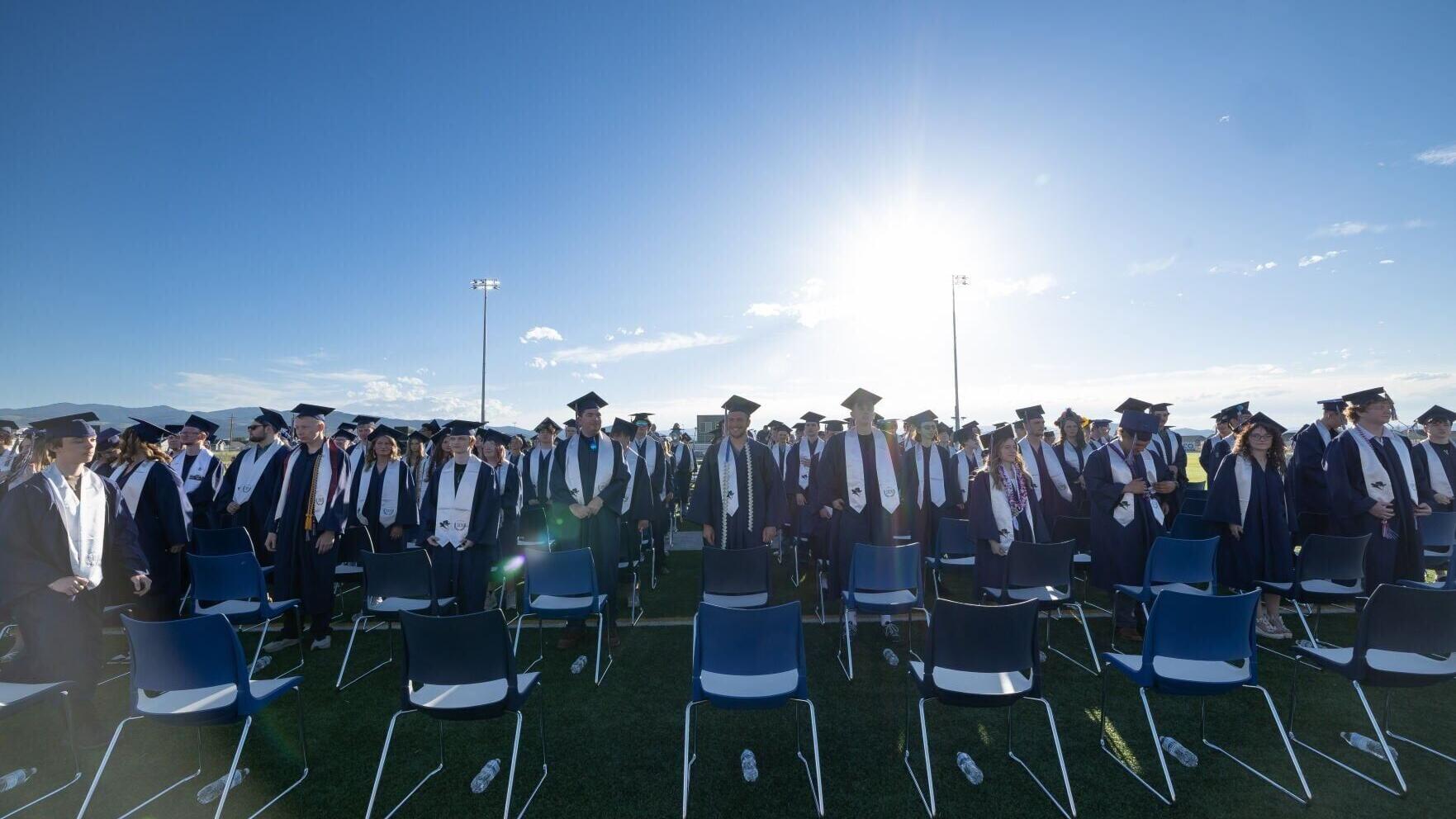 East Helena High School graduation ceremony