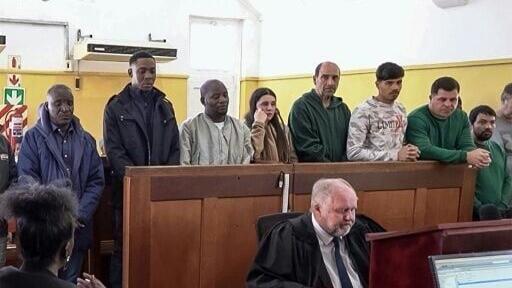 Mexican and local South African, Zimbabwean and Mozambican suspects in court after the raid on the Swartruggens meth lab