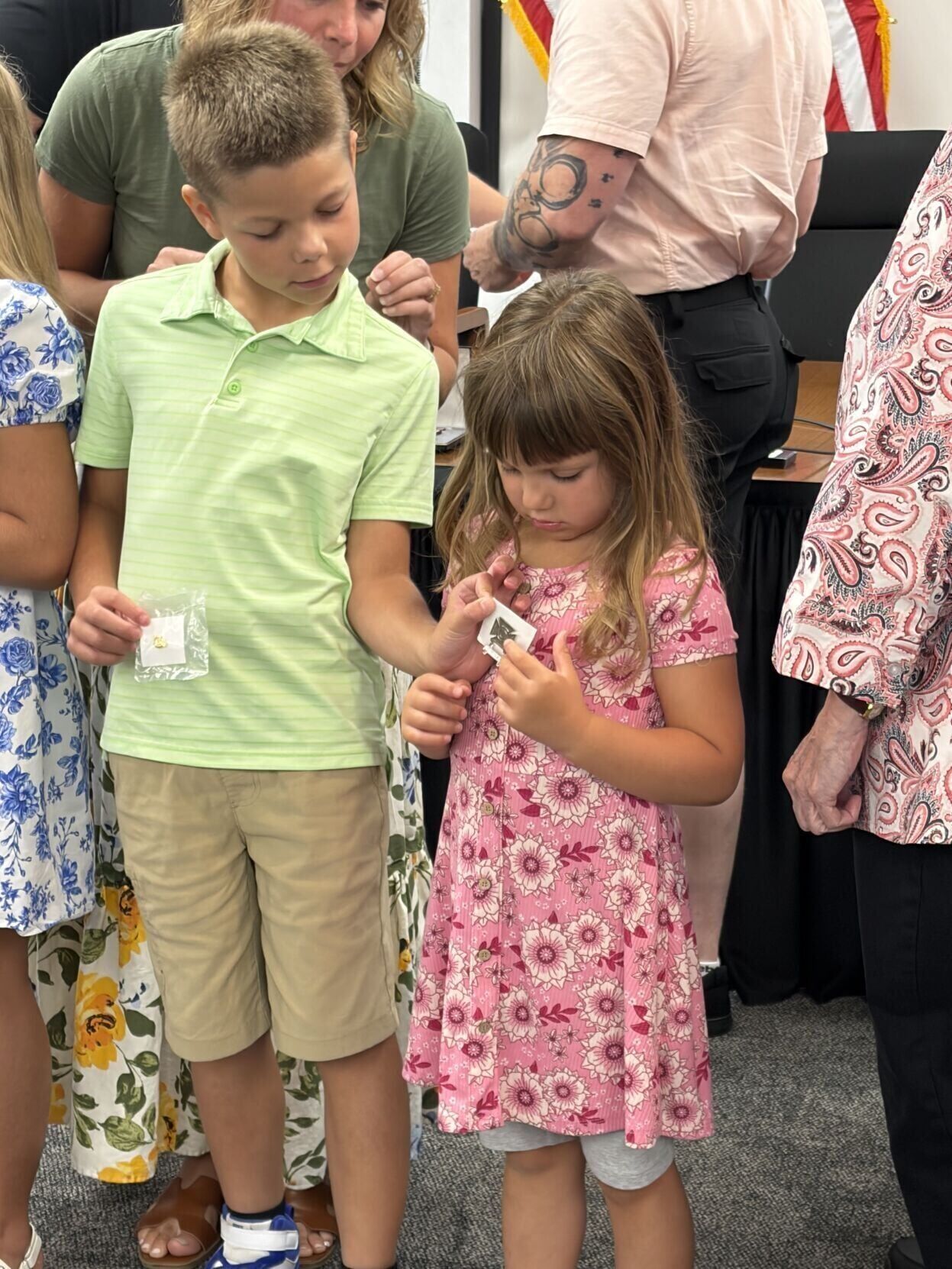 kids with medals