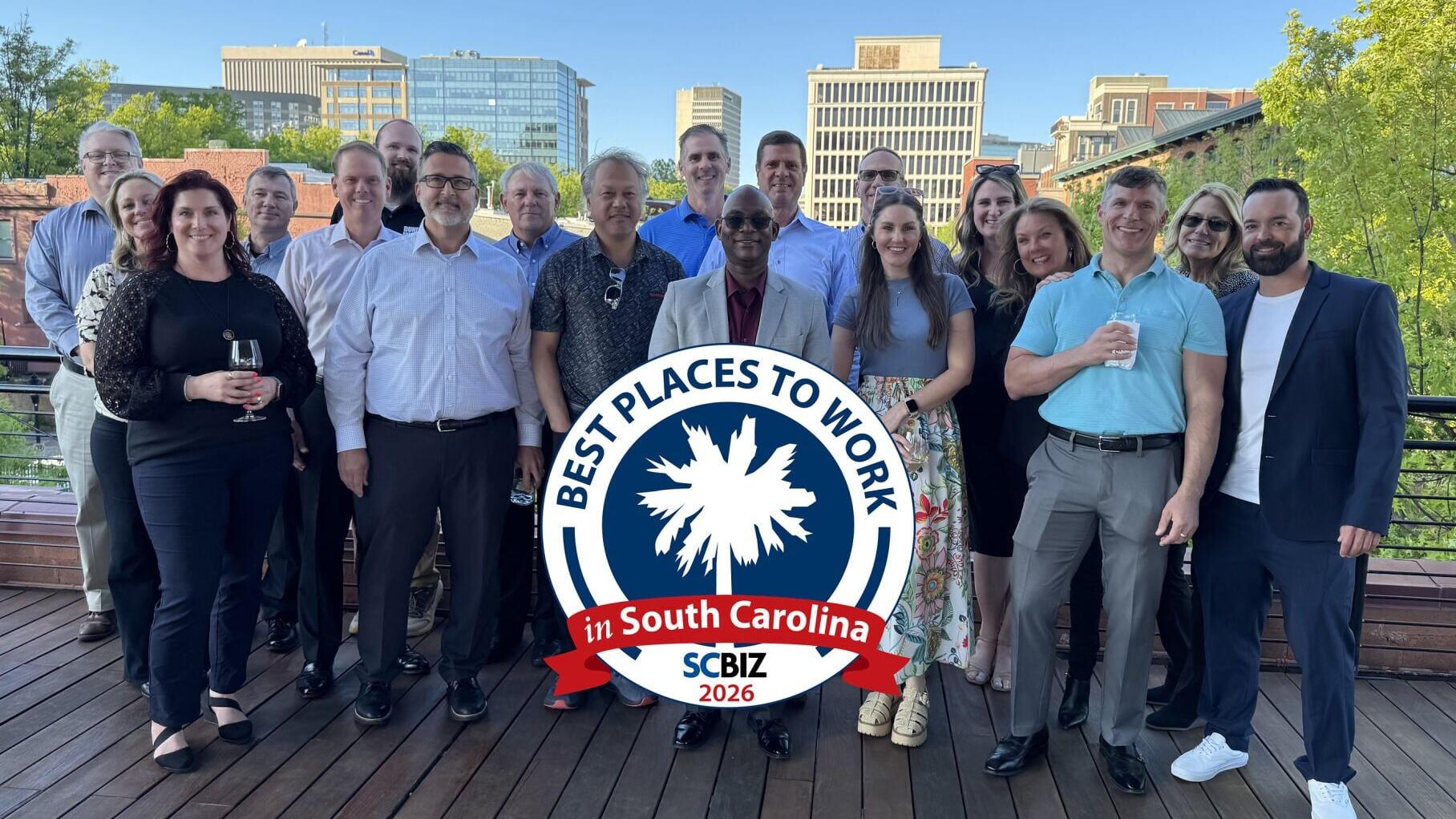 Sharp earns recognition as a top large company in South Carolina by SCBIZ