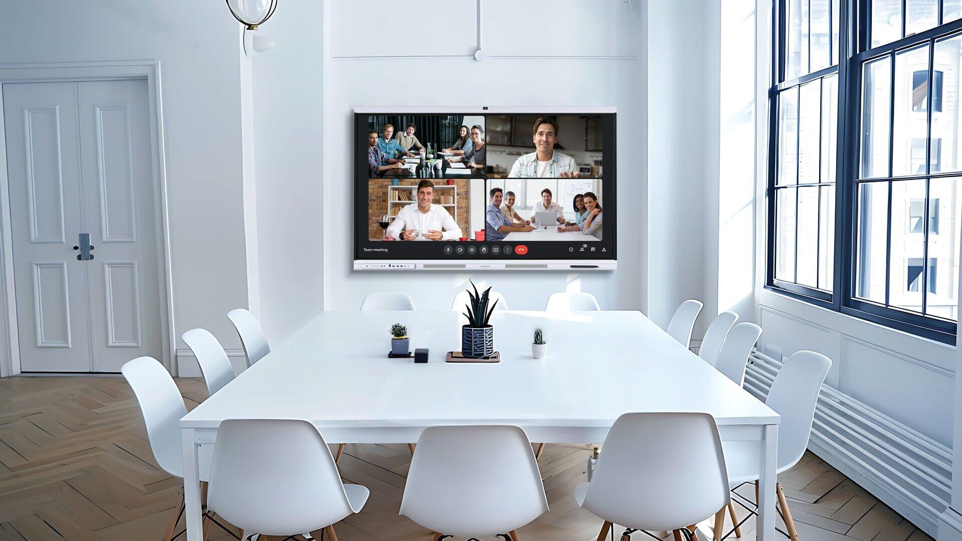 NewBoard P 75": Redefining Video Conferencing