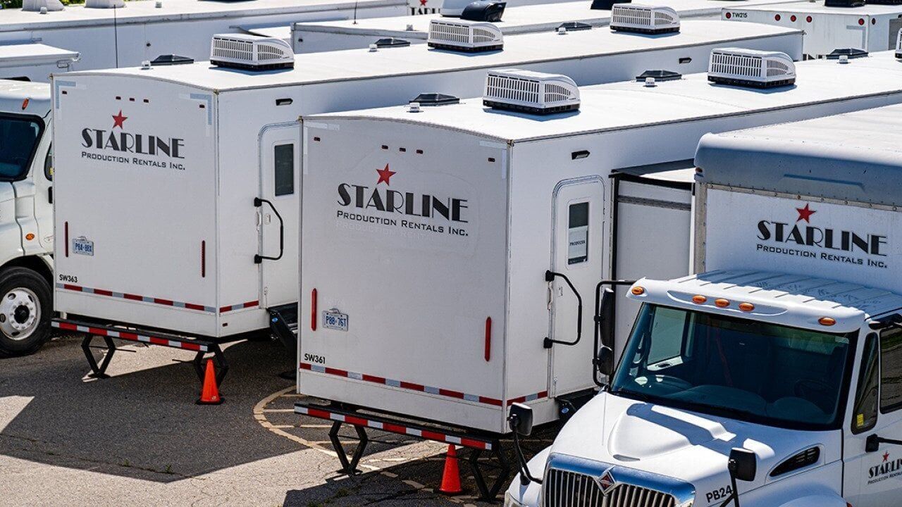 Every film set is a town on wheels. Meet the fleet that runs it.