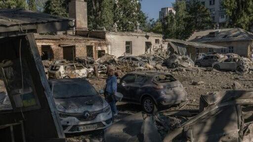 A Russian attack killed at least 13 people in Kyiv and its region