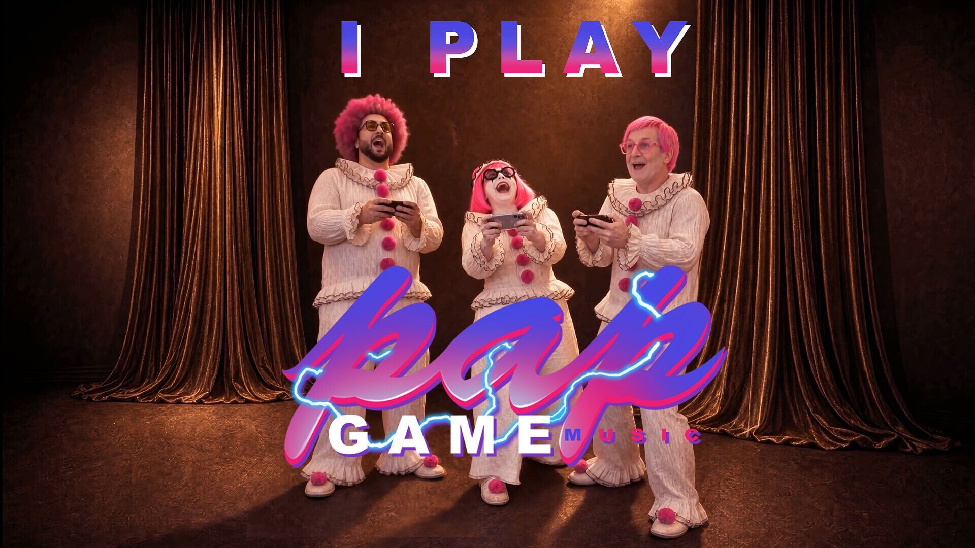Official artwork from the music video "I Play PAPmusic Game", the new single by Italian artist LeiKiè and the second musical chapter introducing PAPgame, the upcoming first-person video game set in the PAPmusic World.
