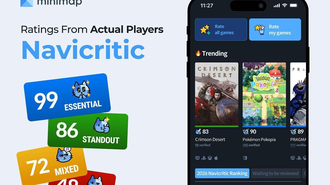 Minimap Launches Navicritic, a Verified Game Rating System Built on Real Gameplay Data