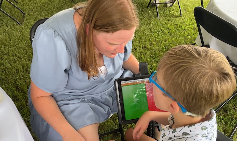 Technology tools help non-verbal students communicate