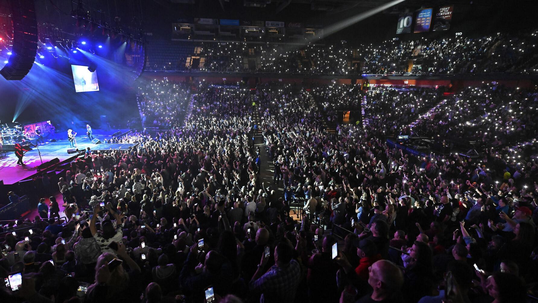 Mohegan Sun Arena.