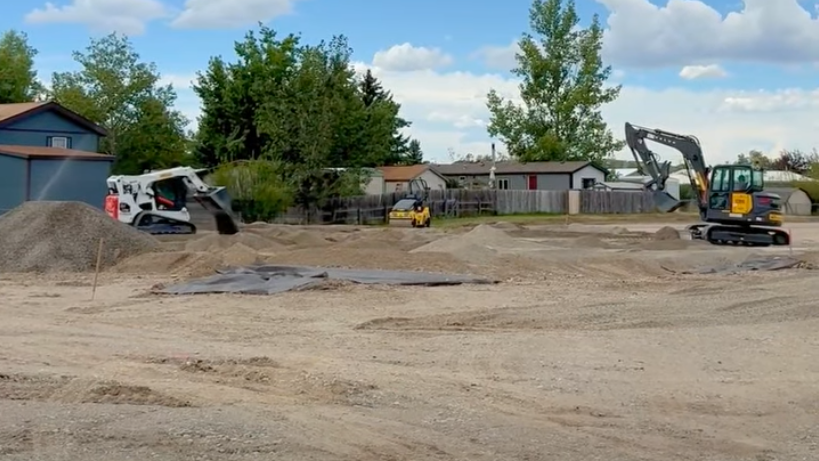 Mayfair Meadows Park bike pump track