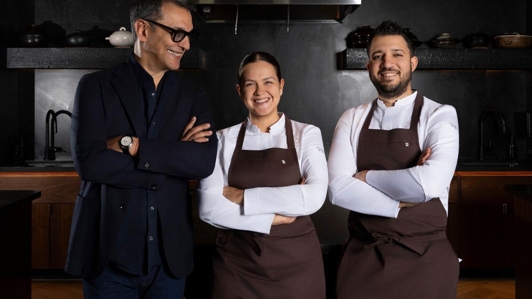 APM Restaurant Group Founder Alvaro Perez Miranda, Chef Camila Salazar, Chef Osmel Gonzalez