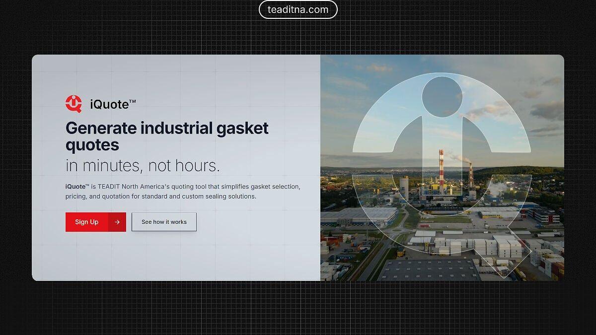 Teadit® iQuote™ platform.