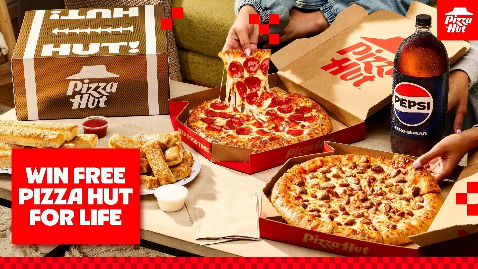 PIZZA HUT TEAMS UP WITH PEPSI® AND JOSH ALLEN TO REMIND FANS GAMEDAY STARTS WITH THE HUT