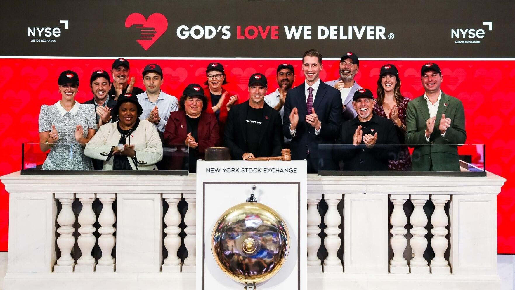 God's Love We Deliver at the NYSE on July 21