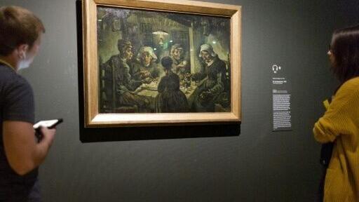 The Potato Eaters by van Gogh is one of the famous works on display at the Kroller-Muller Museum