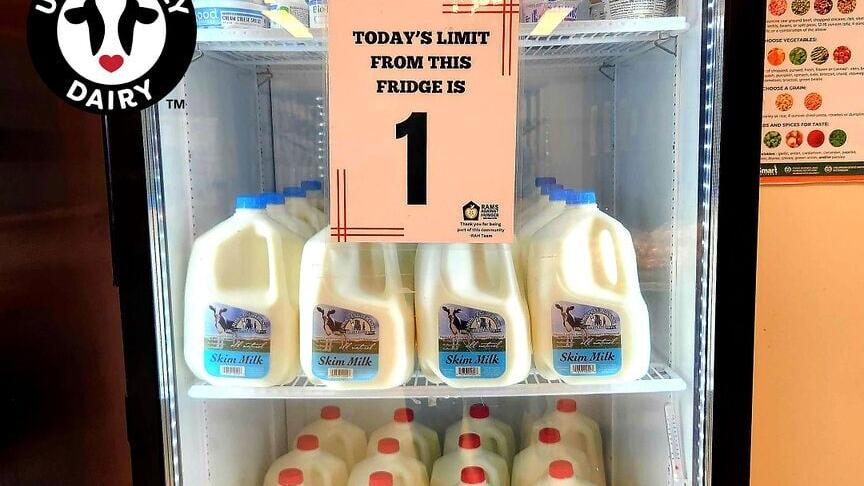 Tackle Hunger teams up to help local food charities to provide healthy dairy products.
