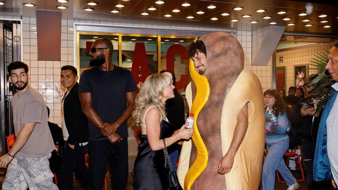 Axe tricks the internet with mystery wiener couple at FIFA World Cup 2026™ for ‘Smell your best when you look your worst’ campaign (Credit: Getty)