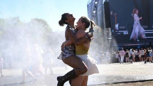 Organisers blamed a scorching heatwave for the drop in attendance this year