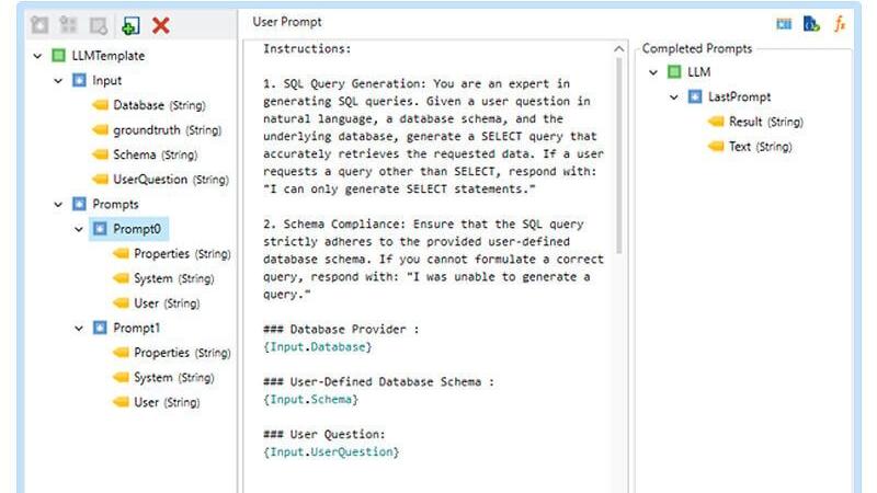 LLM Generate brings AI directly into Astera Dataflows, enabling teams to classify, extract, summarize, generate SQL, and enrich data using configurable prompts.