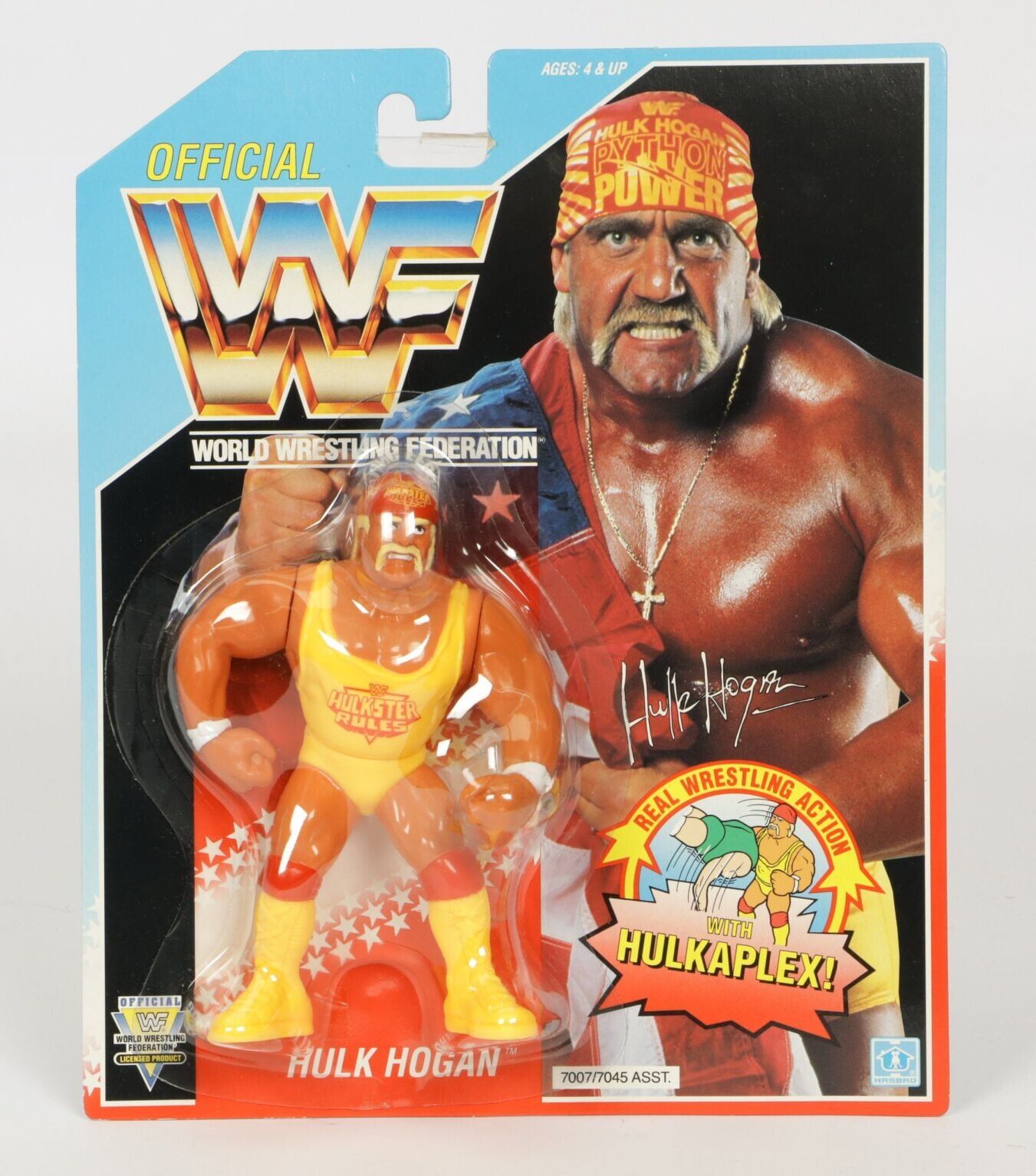 WWF wrestling figures from the 1990s fetch thousands of pounds at auction