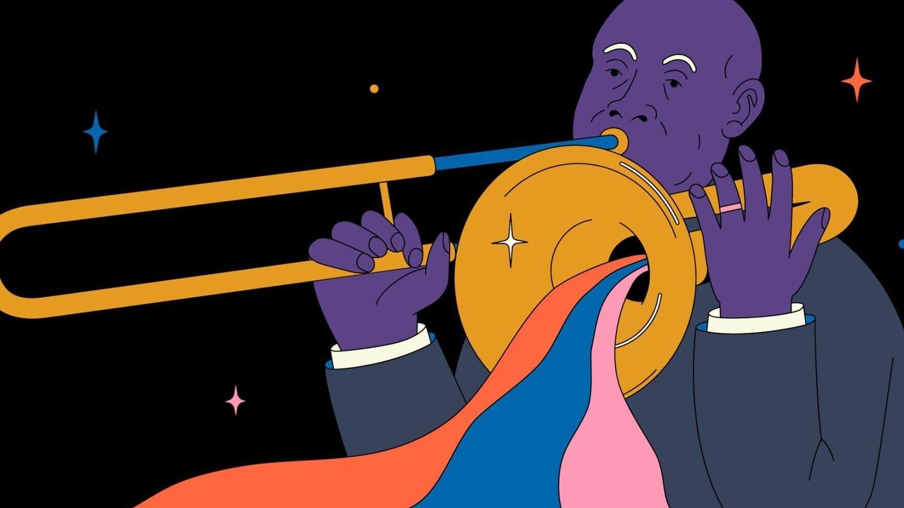 Research finds that jazz musicians use different parts of their brain when improvising, compared with playing something they know.