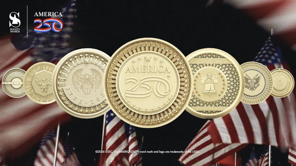The Society Awards America250 Medal Collection