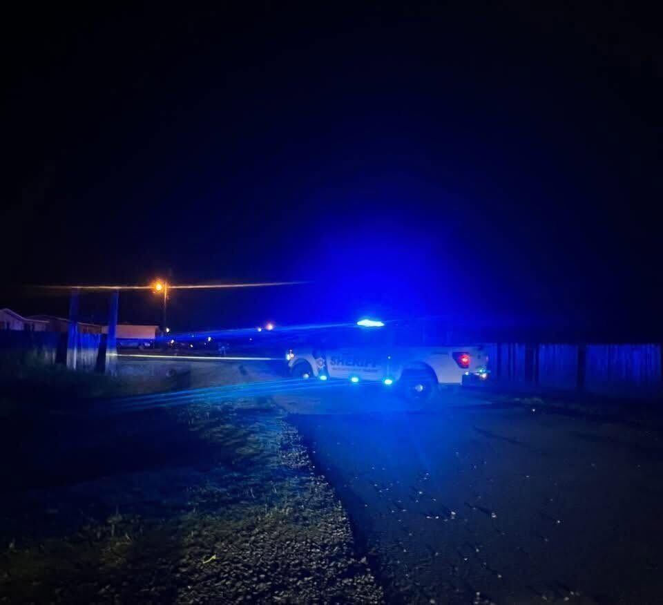 Independence Drive shooting scene in Natchitoches Parish