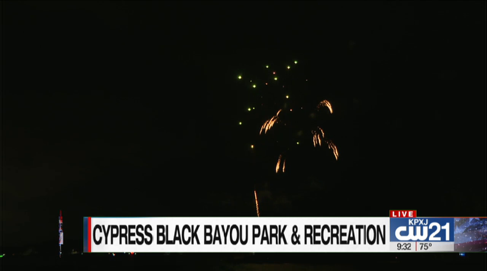 Cypress fireworks