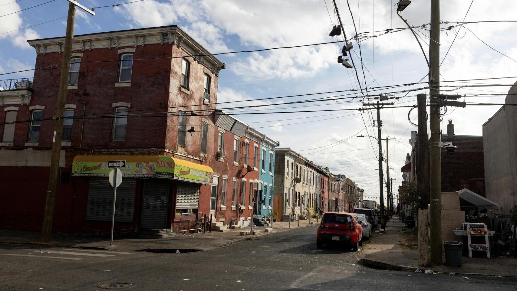 The Fairhill neighborhood of North Philadelphia has a high concentration of criminal justice fines.